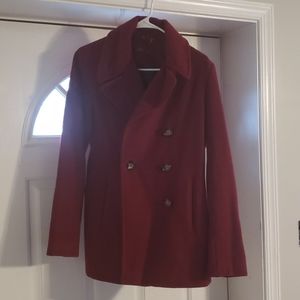 Calvin Klein double breasted peacoat